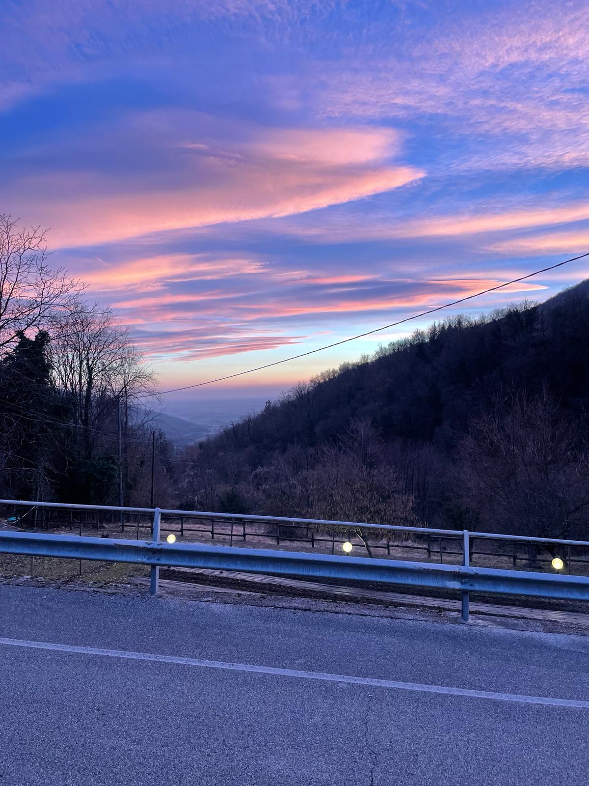 Vista panoramica dal pergolato